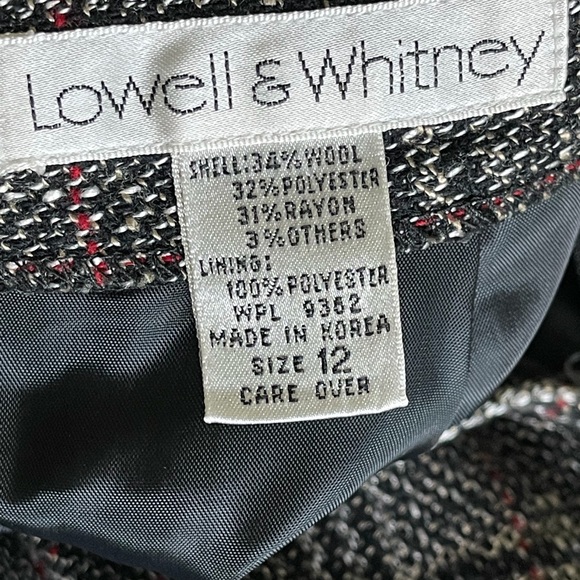 Lowell & Whitney Plaid Skirt - Picture 3 of 8